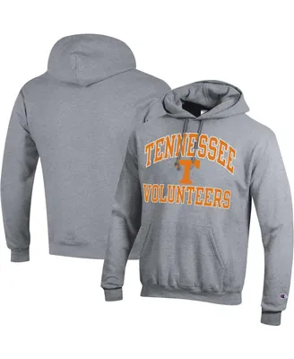 Men's Champion Heather Gray Tennessee Volunteers High Motor Pullover Hoodie