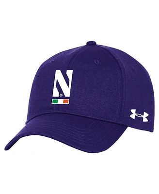 Men's Under Armour Purple Northwestern Wildcats Ireland Adjustable Hat