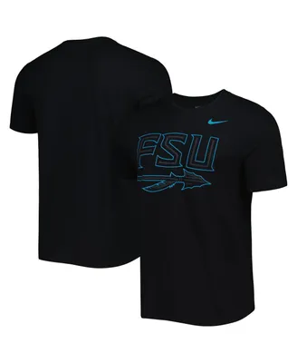 Men's Nike Black Florida State Seminoles Color Pop T-shirt