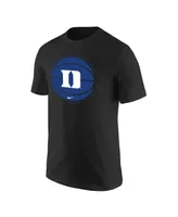 Men's Nike Black Duke Blue Devils Basketball Logo T-shirt