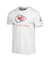 Men's New Era White Kansas City Chiefs Historic Champs T-shirt