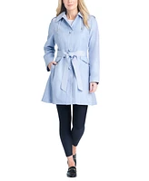 kate spade new york Women's Single-Breasted Raglan-Sleeve Trench Coat