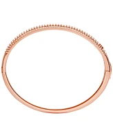 Michael Kors Tapered Baguette and Pave Bangle Bracelet