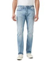 Buffalo David Bitton Men's Straight Six Sanded Jeans