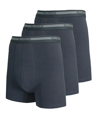 Blu Rock Men's Stretch Cotton Boxer Briefs Underwear