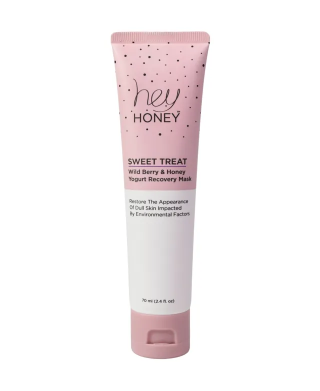 Hey Honey, Sweet Treat Wild Berry & Honey Yogurt, Recovery Mask. Rich  antioxidant restorative mask treatment that revives dull and tired looking  skin.