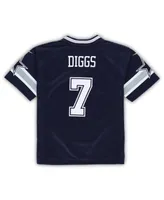 Preschool Boys and Girls Nike Trevon Diggs Navy Dallas Cowboys Game Jersey