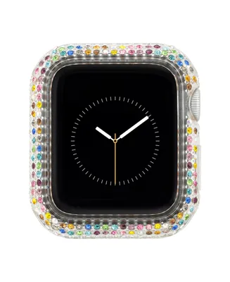 WITHit Clear Bumper with Rainbow Crystals for 40mm Apple Watch