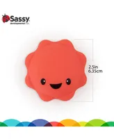 Sassy Macaron Bath Squirter Toys, 8 Piece, 6 Month plus - Assorted Pre