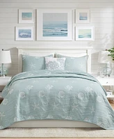 Harbor House Seaside Reversible 4-Pc. Quilt Set