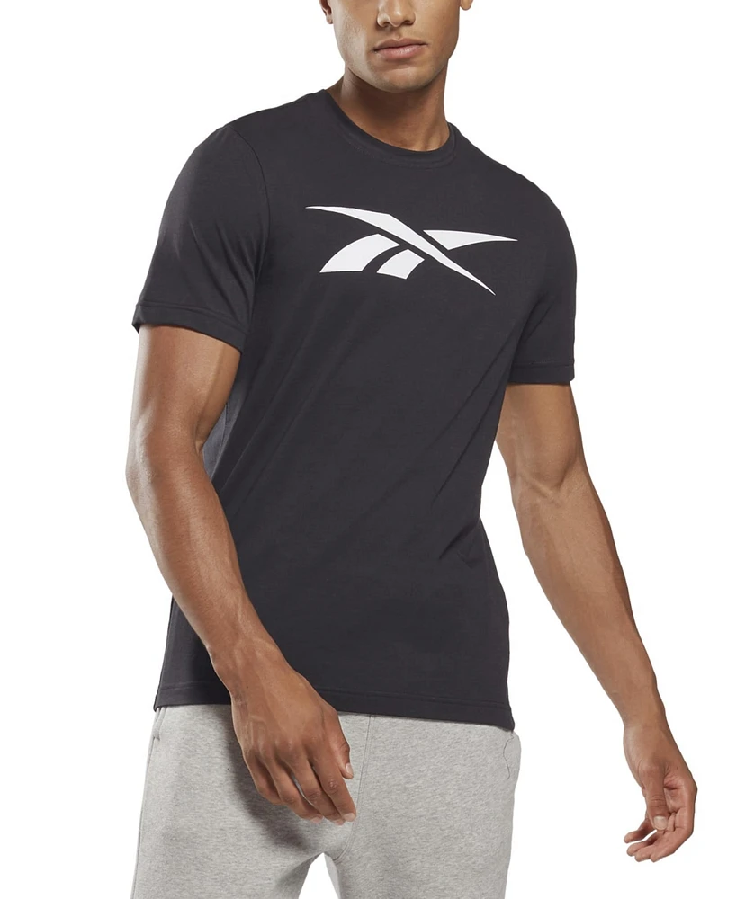 Reebok Men's Vector Logo Graphic T-Shirt