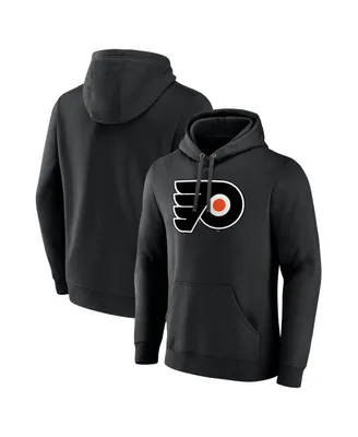 Men's Fanatics Black Philadelphia Flyers Primary Logo Pullover Hoodie