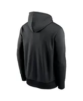 Men's Nike Black Kansas City Chiefs 2022 Afc Champions Iconic Therma Performance Pullover Hoodie