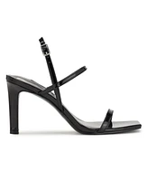 Nine West Women's Olah Square Toe Heeled Dress Sandals