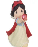 Precious Moments 222027 And So The Fairy Tale Begins Disney Snow White Bisque Porcelain and Resin Figurine