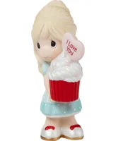 Precious Moments 222001 You Bake Me Happy Blonde Girl Porcelain Figurine