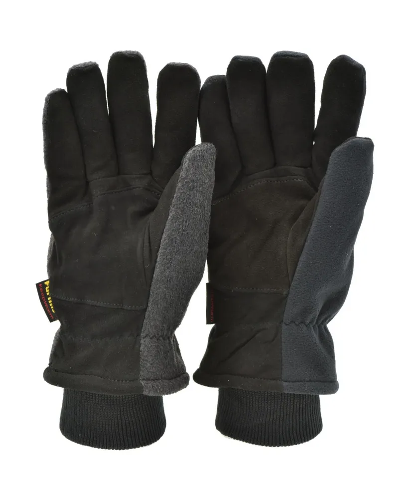 Polar fleece Back and thinsulate lining Winter Outdoor Gloves