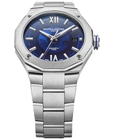 Baume & Mercier Men's Swiss Automatic Riviera Stainless Steel Bracelet Watch 42mm