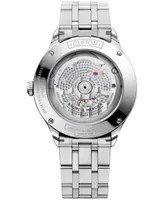 Baume & Mercier Men's Swiss Automatic Clifton Stainless Steel Bracelet Watch 40mm