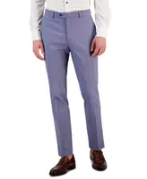 Tommy Hilfiger Men's Modern-Fit Th Flex Stretch Chambray Suit Separate Pant