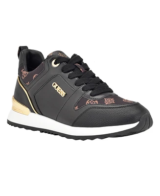 Guess Women's Kadlin Logo Detailed Retro Jogger Sneakers