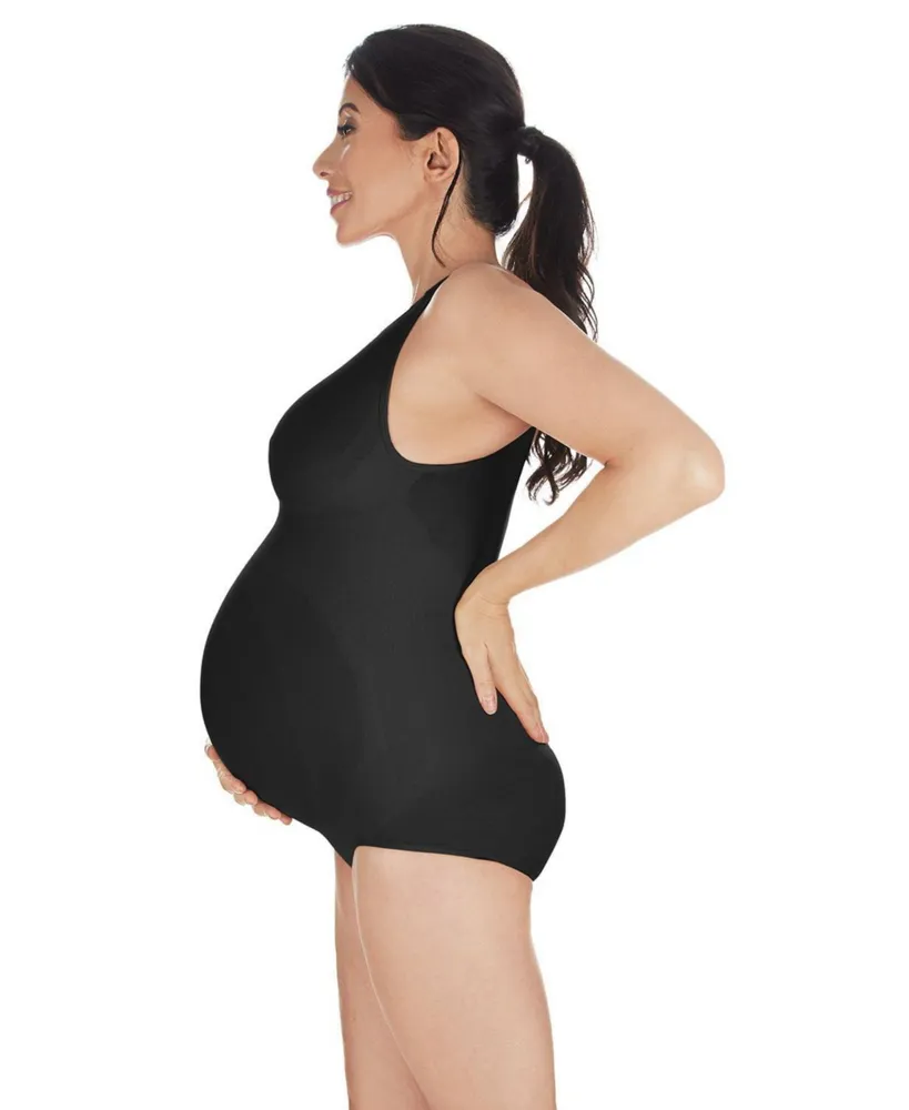 Memoi Supportive Maternity Bodysuit with Cushioned Straps