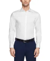 Tommy Hilfiger Men's Th Flex Slim Fit Wrinkle Free Stretch Twill Dress Shirt