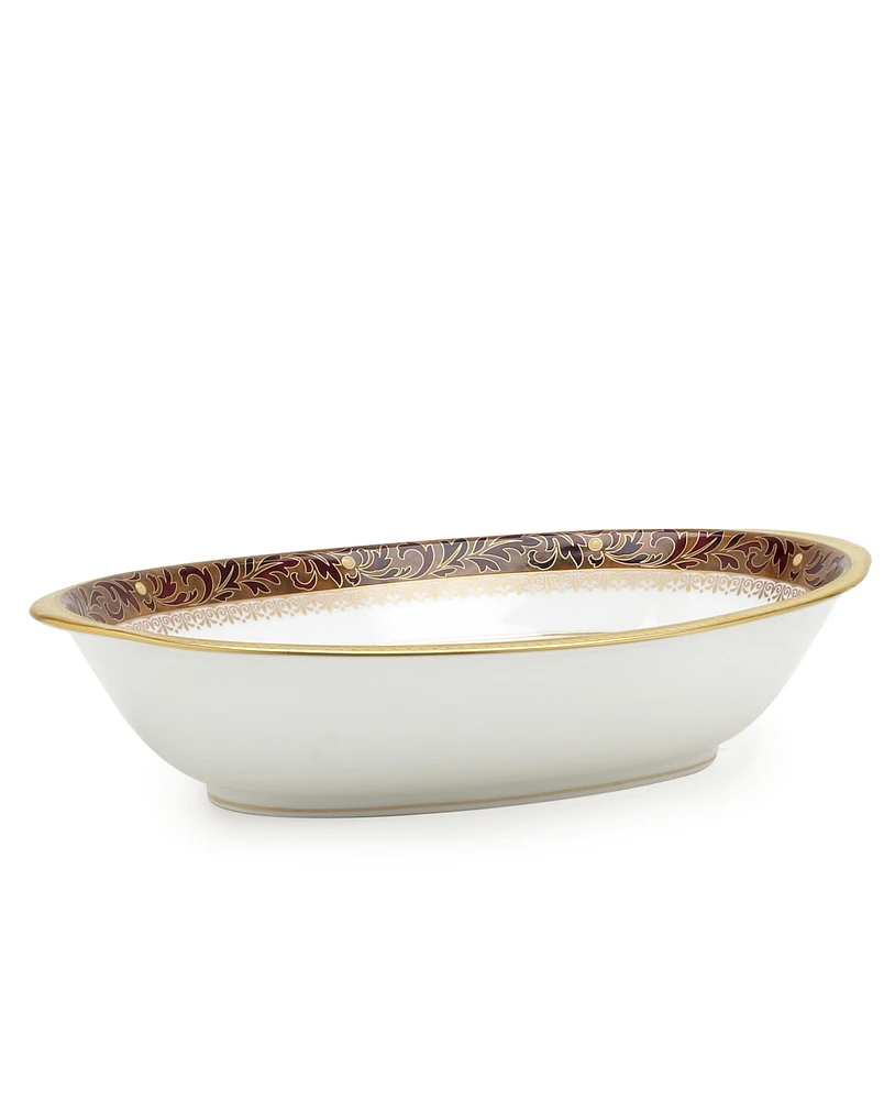 Noritake "Xavier Gold" Oval Vegetable Bowl