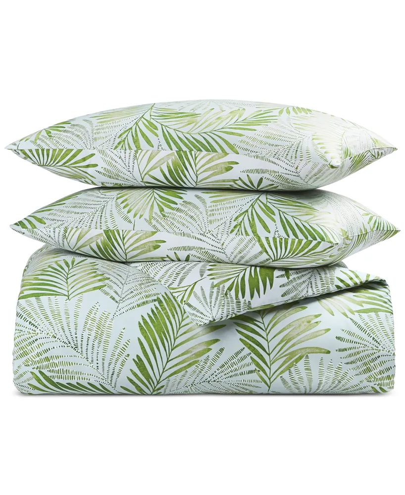 Charter Club Damask Designs Cascading Palms 300-Thread Count 3-Pc. Comforter Set, Full/Queen, Created for Macy's
