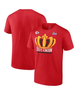 Men's Fanatics Red Kansas City Chiefs Super Bowl Lvii Champions Big and Tall Hometown Last Standing T-shirt