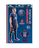 Wincraft Angel Di Maria Paris Saint-Germain 11'' x 17'' Multi-Use Player Decal Sheet