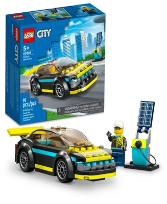 Lego City Great Vehicles Electric Sports Car 60383 Building Set, 95 Pieces
