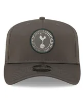 Men's New Era Gray Tottenham Hotspur Iridescent Stretch Snap 9FIFTY Snapback Hat