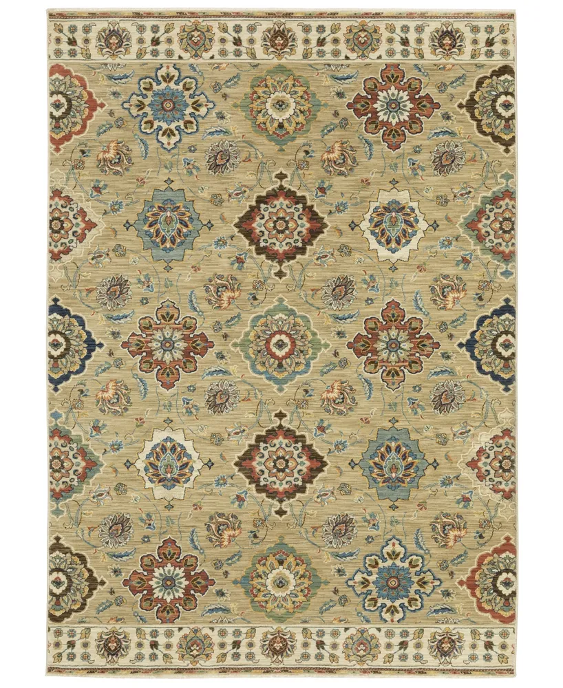 Km Home Vigor VGR05 7'10" x 10'10" Area Rug