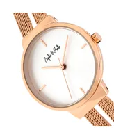 Sophie and Freda Women Sedona Stainless Steel Watch - Rose Gold, 30mm