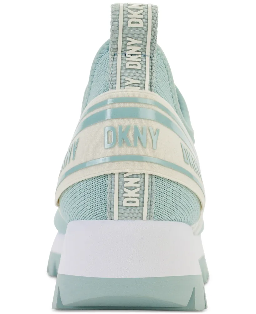 Dkny Women's Abbi Logo Slip-On Running Sneakers