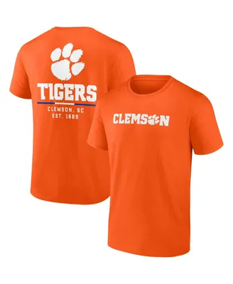 Men's Fanatics Clemson Tigers Game Day 2-Hit T-shirt