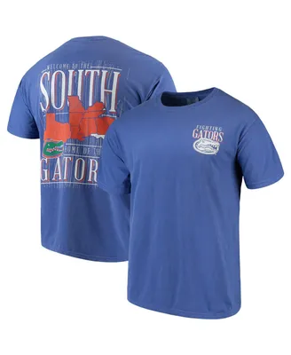 Men's Royal Florida Gators Welcome to the South Comfort Colors T-shirt