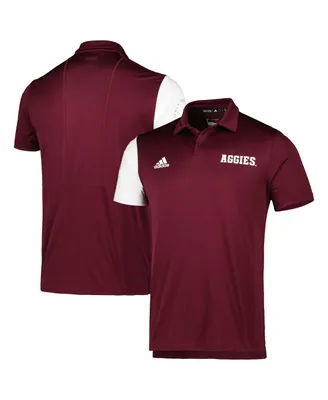 Men's adidas Maroon Texas A&M Aggies Aeroready Polo Shirt