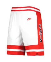 Men's Nike White, Red Arizona Wildcats Limited Retro Performance Shorts