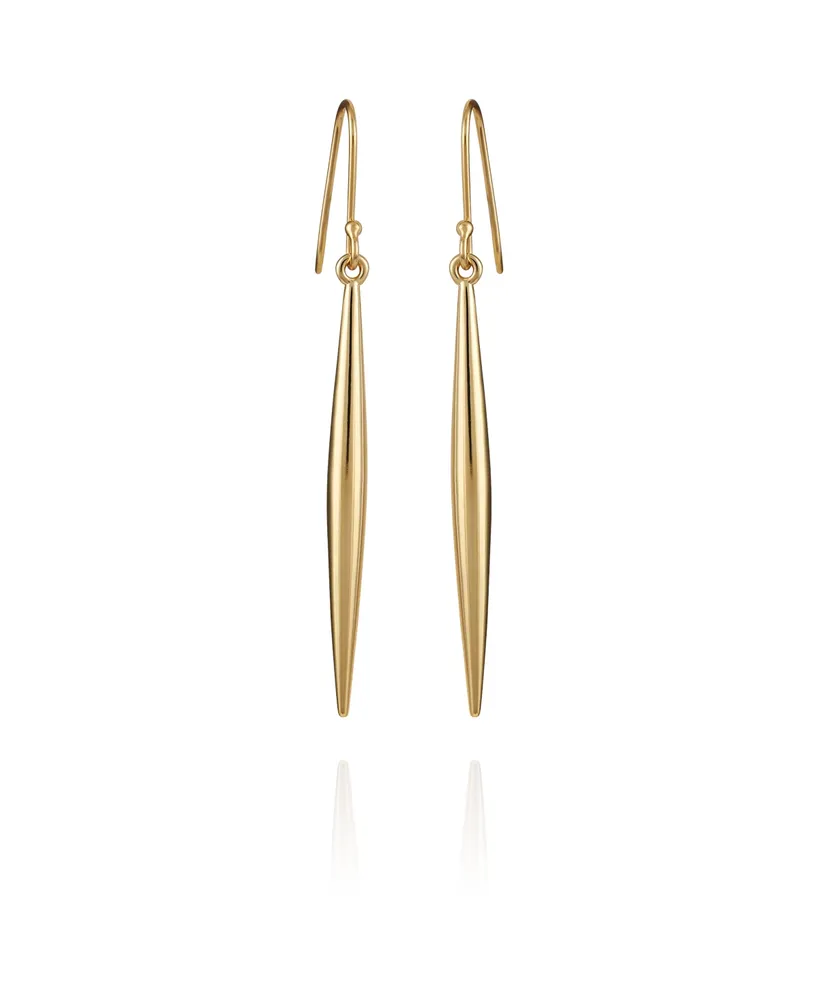 Vince Camuto Gold-Tone Linear Spear Drop Earrings