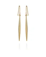 Vince Camuto Gold-Tone Linear Spear Drop Earrings