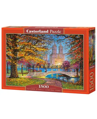 Castorland Autumn Stroll, Central Park Jigsaw Puzzle Set, 1500 Piece