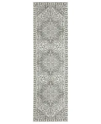 Oriental Weavers Montecito 1101MN 2'3" x 7'6" Runner Area Rug