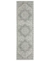 Oriental Weavers Montecito 1101MN 2'3" x 7'6" Runner Area Rug