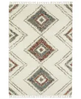 Jhb Design Vertical Shag VLS07A 3'10" x 5'5" Area Rug