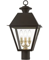 Livex Wentworth Light Outdoor Post Top Lantern