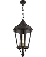 Livex Morgan 3 Light Outdoor Pendant Lantern