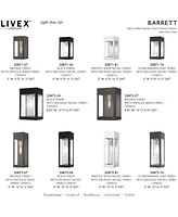 Livex Barrett 1 Light Outdoor Wall Lantern