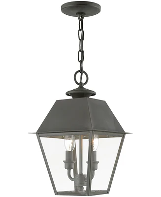 Livex Wentworth Light Outdoor Pendant Lantern